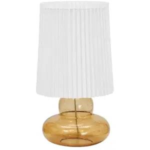 Comparateur de prix : House Doctor Lampe à poser Ribe ambre - 262320061
