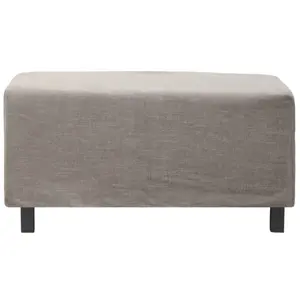 Comparateur de prix : House Doctor Pouf de nuit Hazel - gris / marron