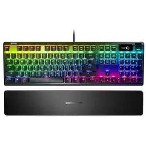 Steelseries APEX 7 clavier Jouer USB QWERTY Anglais américain Noir pas cher