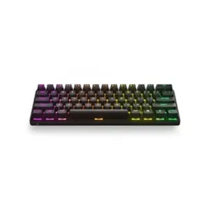 Comparateur de prix : Clavier SteelSeries Apex Pro Mini 64842 Sans Fil QWERTY US Noir