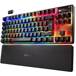 Comparateur de prix : Clavier gaming Azerty SteelSeries Apex Pro TKL WL Gen 3 Bluetooth Noir