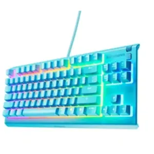 Comparateur de prix : Clavier gaming filaire - STEELSERIES - Apex 3 TKL - Azerty - Bleu ciel