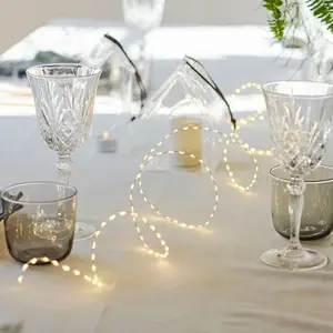 Sirius Guirlande lumineuse LED Kiki, argent, 400 cm
