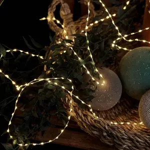 Sirius Guirlande lumineuse LED Kiki, or, 400 cm
