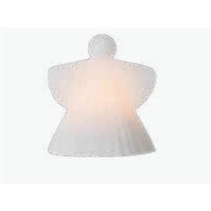 Sirius Figure déco LED Asta ange cire blanche 12,5 cm pas cher