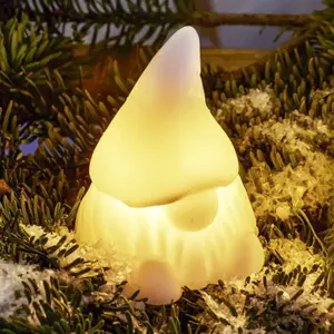 Sirius Figurine décorative LED Coco, blanche, hauteur 14 cm, cire, fon...Vendu parluminaire