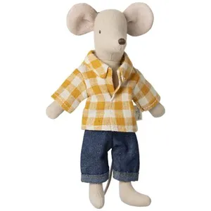 Maileg - Papa souris LouiMax Multicolore taille unique pas cher