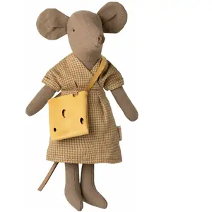 Maileg Maman souris Marron léger pas cher
