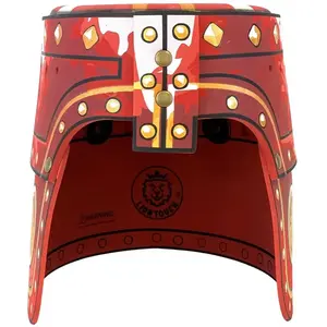 Liontouch Casque de chevalier · Rouge pas cher