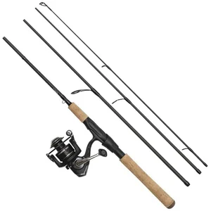 Kinetic Enforcer Cl Travel Spinning Combo Noir 2.14 m / 4-21 g pas cher
