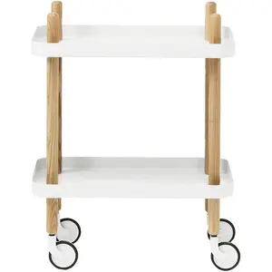 Normann Copenhagen Block table de côté blancVendu paramazon