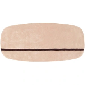 NORMANN COPENHAGEN tapis OONA 90x200 cm (Rose - 100% laine) pas cher