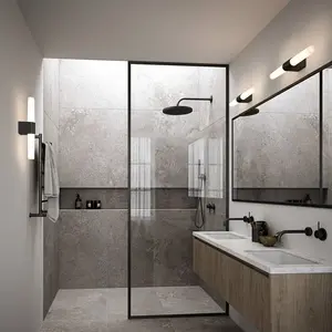 Comparateur de prix : Nordlux HELVA-Applique murale LED double de salle de bain H10,5cm
