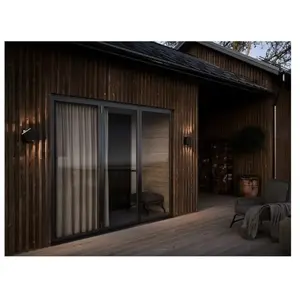 Comparateur de prix : Nordlux Applique d'extérieur LED Turn, dimmable, noire