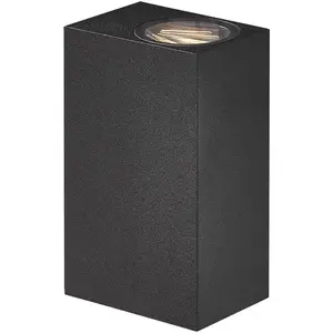 Comparateur de prix : Applique murale ASBOL, Aluminium, Couleur Noir, LED Module, H.15, IP44...