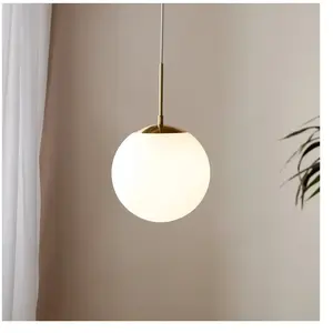 Comparateur de prix : Nordlux Suspension Grant en laiton avec boule de verre Ø 25cm