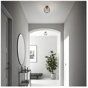 Comparateur de prix : Plafonnier alton, Verrerie, Couleur Noir, E27, H.24, IP20 / Nordlux Intérieur