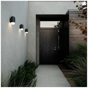 Comparateur de prix : Nordlux Applique d'extérieur Heka, noir, aluminium, hauteur 21,6 cm