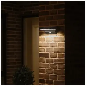 Comparateur de prix : Nordlux Applique solaire LED Agena, détecteur de mouvement