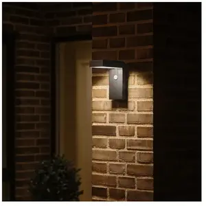 Comparateur de prix : Nordlux Applique LED solaire Alya, détecteur de mouvement