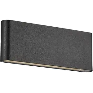 Comparateur de prix : Nordlux KINVER-Applique murale d'extérieur LED L26cm Noir