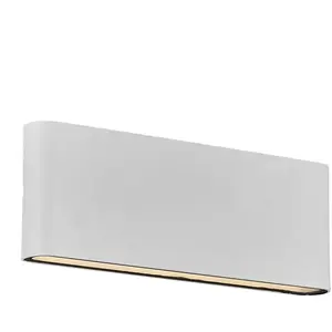 Comparateur de prix : Nordlux KINVER-Applique murale d'extérieur LED L26cm Blanc