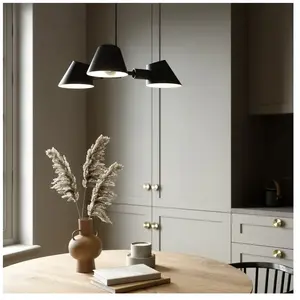 Comparateur de prix : DFTP by Nordlux Suspension Stay à 3 lampes, noire