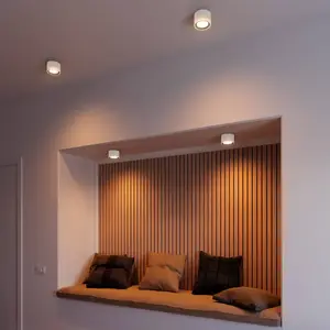 Comparateur de prix : Nordlux LED spot pour plafond LED Landon Smart, blanc, hauteur 8,2 cm