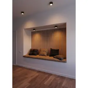 Comparateur de prix : Nordlux - 2110840103 Landon Smart Plafonnier led led led noir D665932