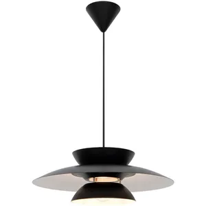 Comparateur de prix : Suspension Carmen Ø45 cm métal noir Nordlux