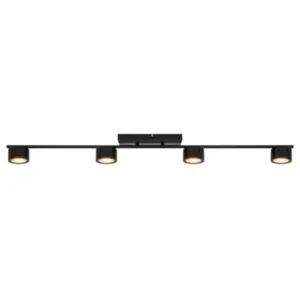 Comparateur de prix : nordlux Clyde Plafonnier rond à 4 sources lumineuses, LED, 2213530103,