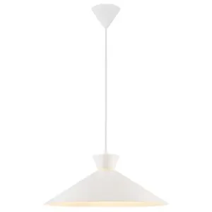 Comparateur de prix : Nordlux Suspension Dial avec abat-jour métallique, blanc, Ø 45 cm
