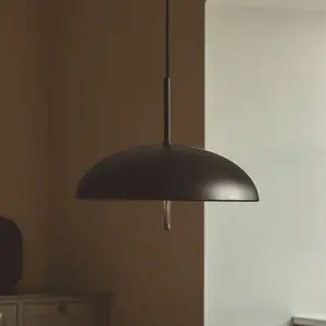 DFTP by Nordlux Suspension Versale, noir, Ø 35 cm, métal, 2 x E27