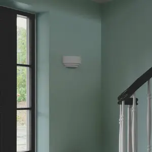 Comparateur de prix : Nordlux Applique murale Lancio Oblong en plâtre, avec fiche, blanc