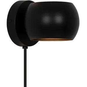 Comparateur de prix : Applique murale belir, Métal, Couleur Noir, G9, H.11, IP20 / Nordlux Intérieur