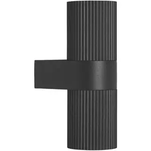 Comparateur de prix : Nordlux Applique extérieur Kyklop Ripple up/down, noire