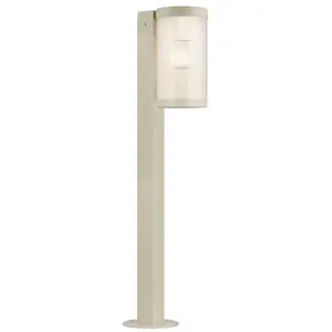 Comparateur de prix : Potelet coupar, Aluminium, Couleur Brown, E27, H.80, IP54 / Nordlux Extérieur