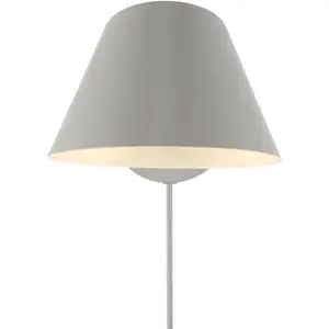 Comparateur de prix : DFTP by Nordlux Applique Stay Short avec prise, grise