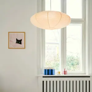 Nordlux Abat-jour Villo 60 en papier Ø 60cm, hauteur 25cm, beigeVendu parjoybuy