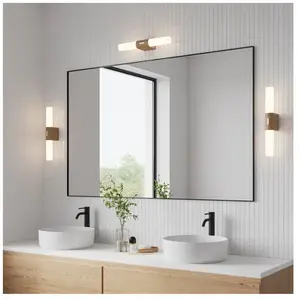 Comparateur de prix : Nordlux Applique salle de bain LED Helva Double Basic bois