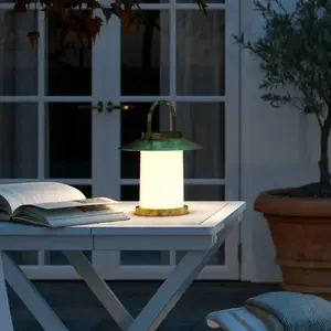 Nordlux TEMPLE TO GO-Baladeuse LED solaire d'extérieur Ø22.2cm pas cher