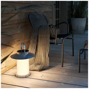 Lampe solaire portative - NORDLUX - Temple - Acier galvanisé - H.30.4 - IP54