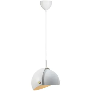 Comparateur de prix : DFTP by Nordlux Suspension Align avec abat-jour mobile, blanche