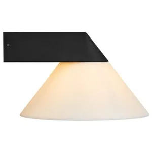 Nordlux Applique d'extérieur Linas, cône, noir, aluminium, E27 pas cher