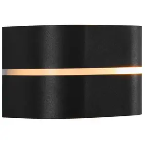 Nordlux Applique d'extérieur Sibelis, up/down, noir, plastique, E27