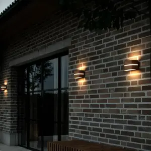 Nordlux Applique d'extérieur Sibelis, E27, plastique, brun métallisé pas cher