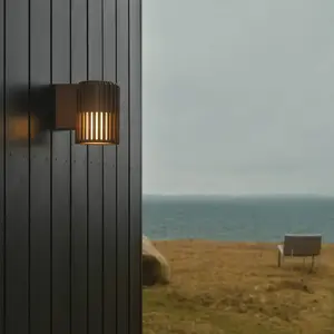 Comparateur de prix : Nordlux Applique d'extérieur Aludra Seaside, aluminium, brun métallisé