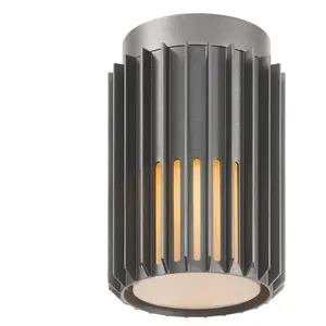 Comparateur de prix : Nordlux Plafonnier d'extérieur Aludra, IP54, anthracite, aluminium