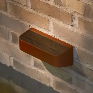 Comparateur de prix : Nordlux Applique d'extérieur LED Marcellio, marron, avec détecteur de ...