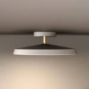 DFTP by Nordlux Plafonnier LED Kaito 2 Pro, Ø 30 cm, blanc, espacement